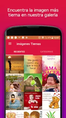 Imagenes tiernas android App screenshot 3